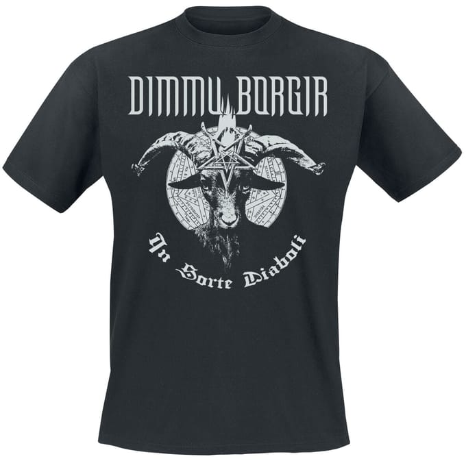 Dimmu Borgir T-shirt - In sorte diaboli - S tot XL - voor Mannen - zwart