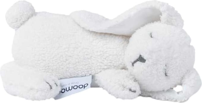 Doomoo Snoogy Bunny Milky - Zachte Warmtekussen en Knuffel - Gevuld met Koolzaad en Lavendel