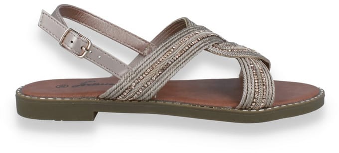 Mode-mania Dames Sandaal | Goud | Maat: 37