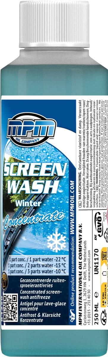 250 ml Winter ruitensproeiervloeistof geconcentreerd