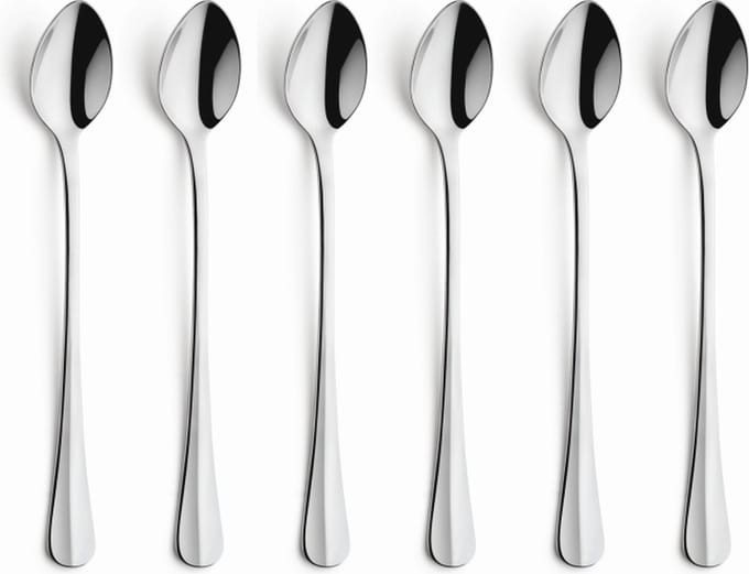 Amefa Baguette - Sorbetlepels - 19 cm - 6 stuks
