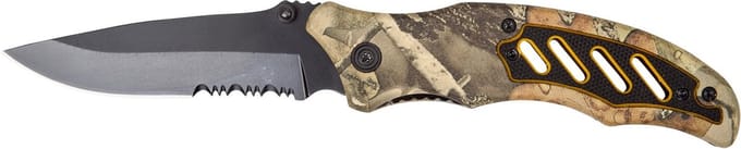 Homey's Backbone K5 zakmes - RVS - linerlock - G10 kunststof