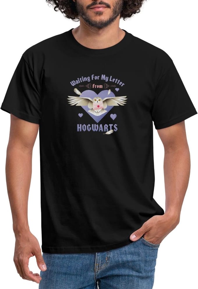Harry Potter Waiting For My Letter From Hogwarts T-Shirt Heren