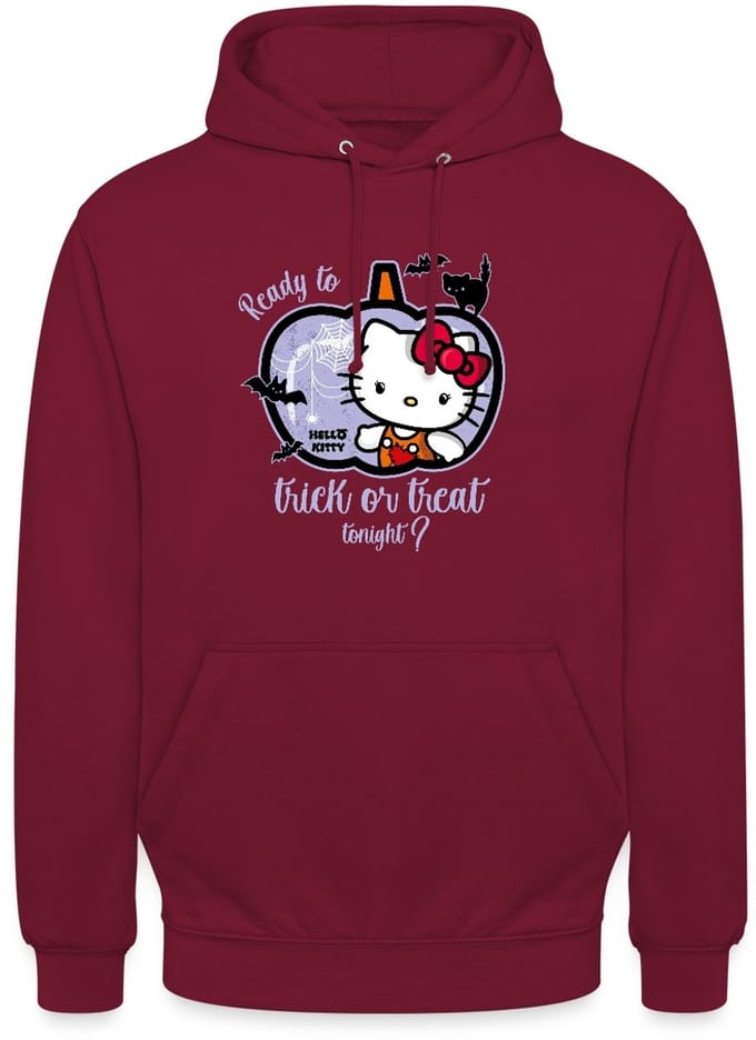 Hello Kitty Halloween Trick Of Treat Hoodie Unisex