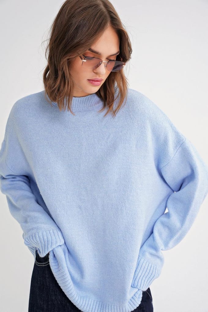 Oversized Gebreide Trui