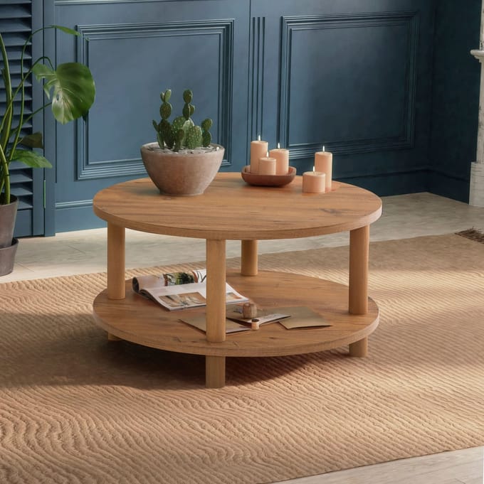 Asir - Koffietafel - Atlantische den - 70 x 43,7 x 70