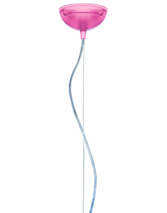Kartell - Small FL/Y Hanglamp - kardinaalrood - roze
