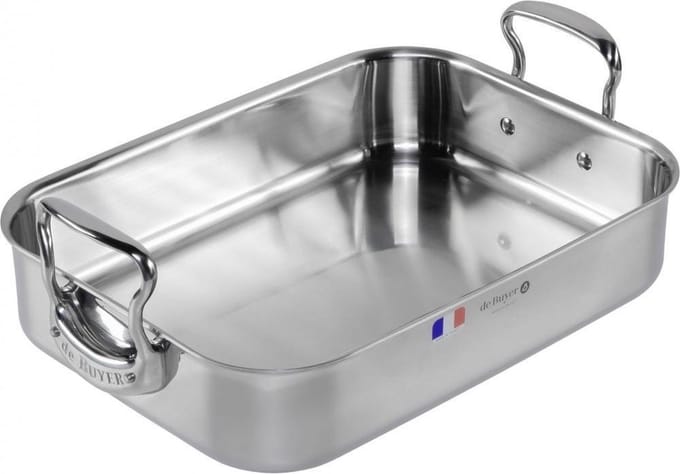 De Buyer Affinity Braadslede - 35 x 25 x 8cm - Rvs