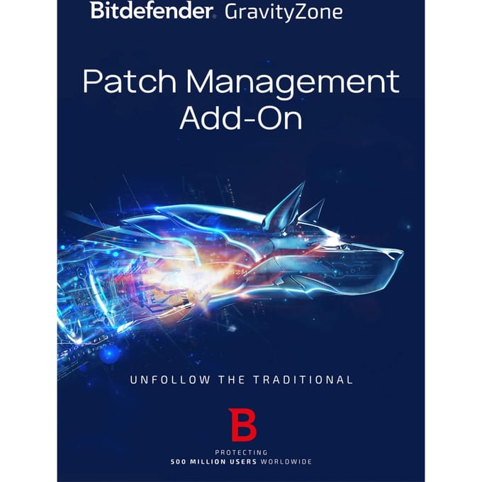 Bitdefender GravityZone Patch Management Add-On 1 Jaar 5 - 14 User