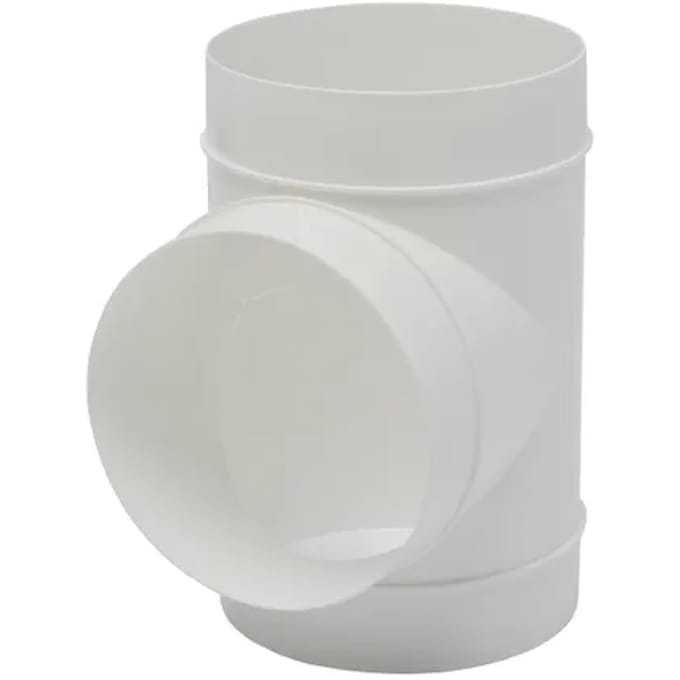 Sencys Buis Ø125mm T-stuk Kunststof