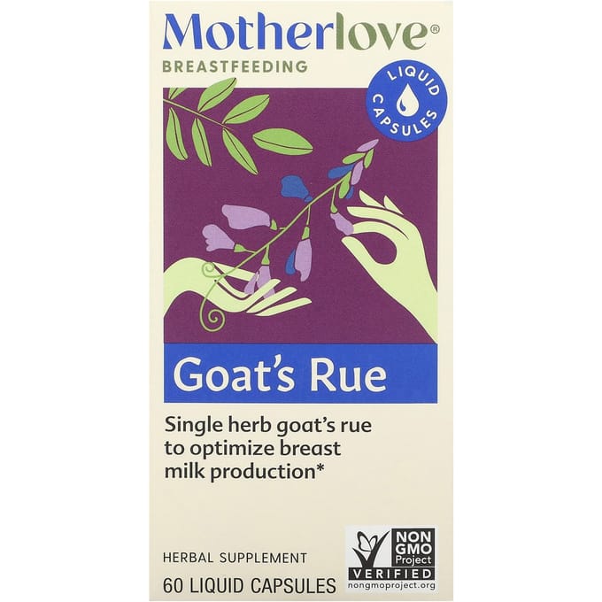 Moederliefde, borstvoeding, Goat's Nue, 60 vloeibare capsules