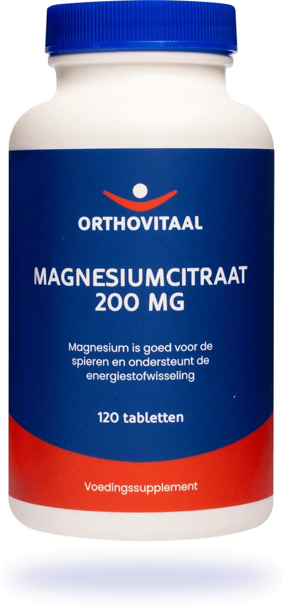 OrthoVitaal Magnesium citraat 200mg 120 Tabletten