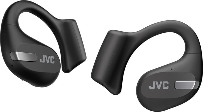 JVC HA-NP50T - Draadloze open oordopjes - IPX4 - Zwart