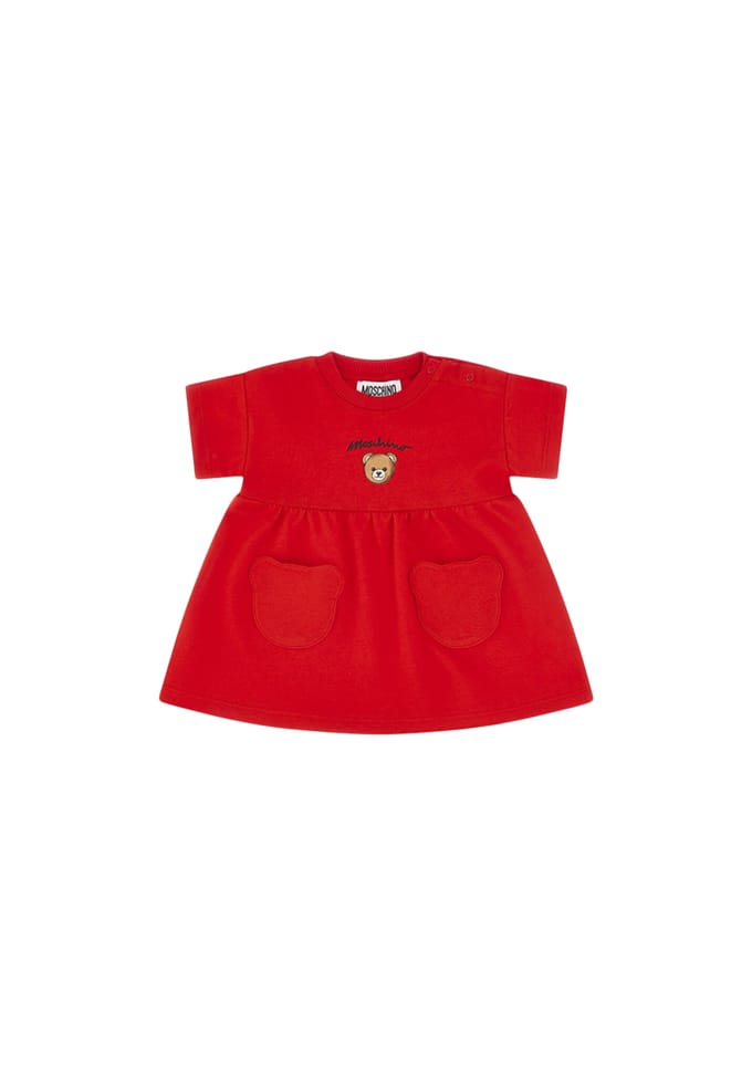 Baby jurk Moschino MDV0DG_LCA19