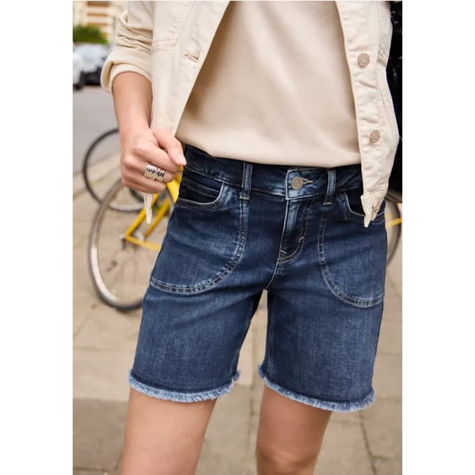 Straight Legs denim shorts in een casual pasvorm