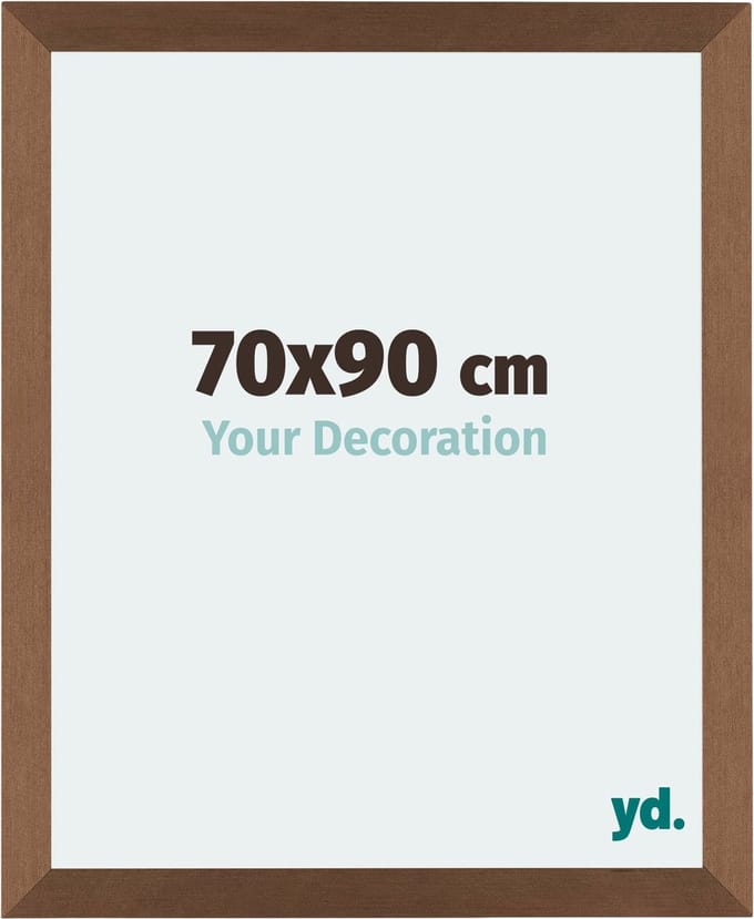Your Decoration - Fotolijst 70x90 cm - MDF - Koper Decor - Mura