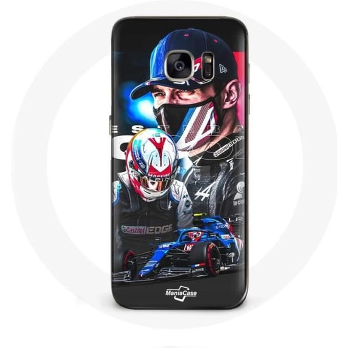 Coque - Samsung - Galaxy S7 - Formule 1 - Esteban Ocon - Protection rigide