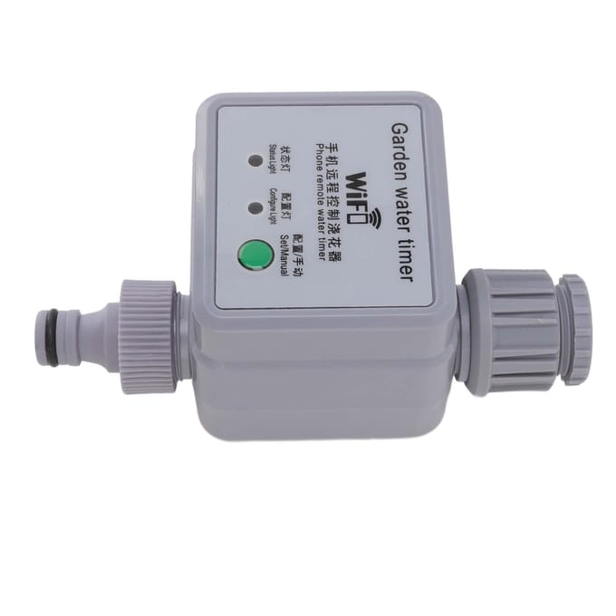 Slimme Sproeier Watertimer Automatische Besproeiing Afstandsbediening USB Voeding Besproeiingstimer voor gray