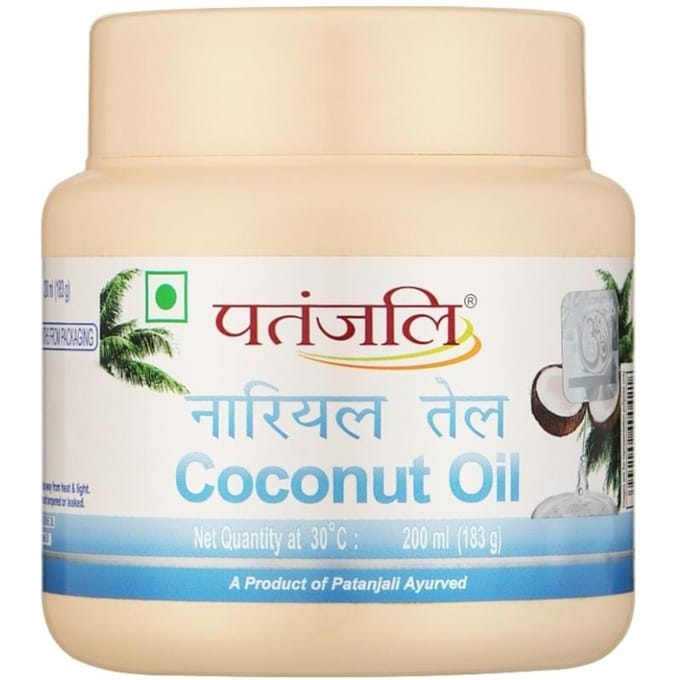 Coconut oil PATANJALI 200 ml