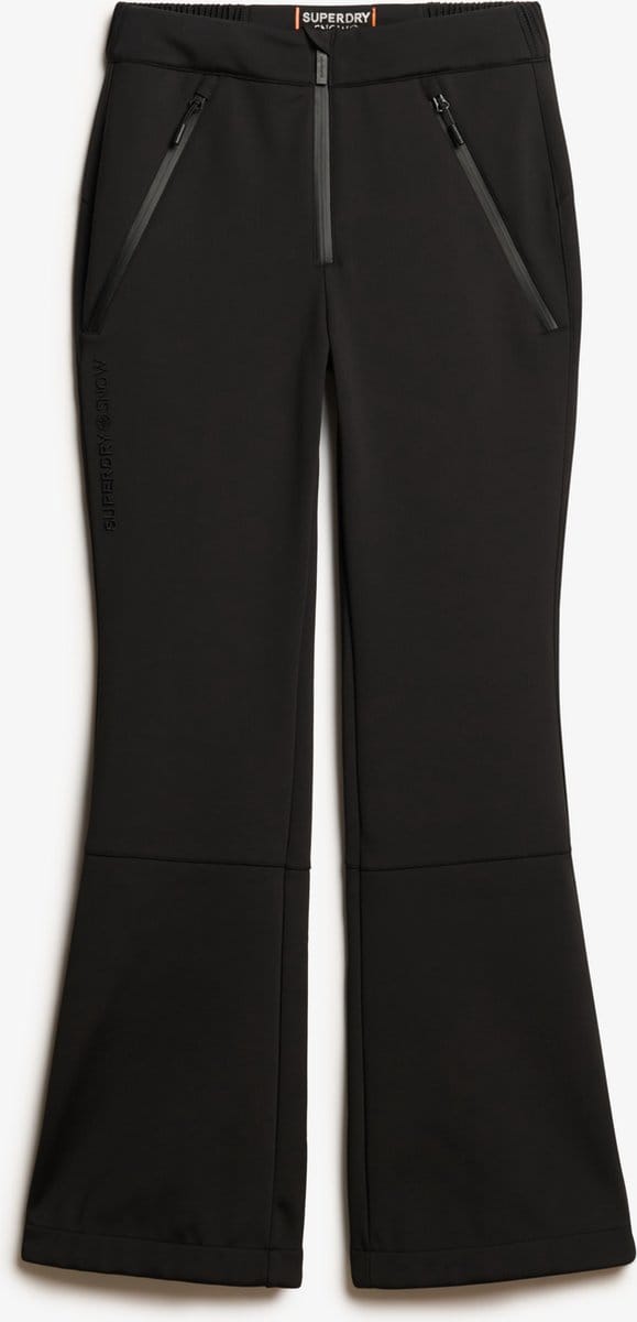 Superdry SKI SOFTSHELL SLIM TROUSERS Dames Wintersportbroek - Black - Maat M