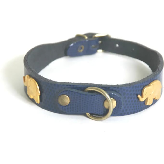 Hondenhalsband Martin Sellier Terrier Lezard