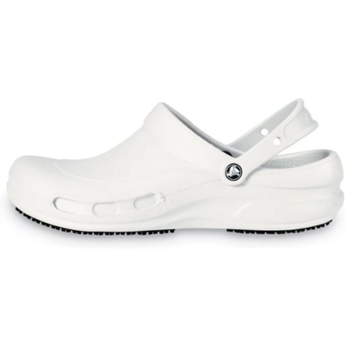 Crocs Bistro Slipbestendige Werkklomp Wit 10075-100 41-42 white