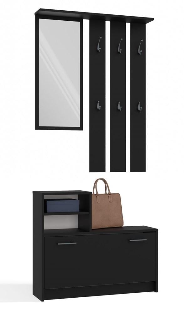 Vera garderobe ZWART