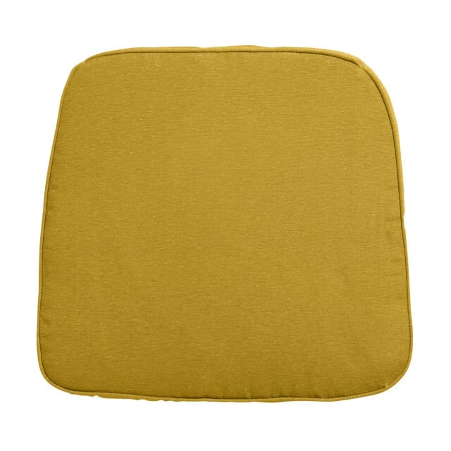 Madison - Zitkussen Wicker Panama mustard - Ca. 48x48 cm - Set van 4