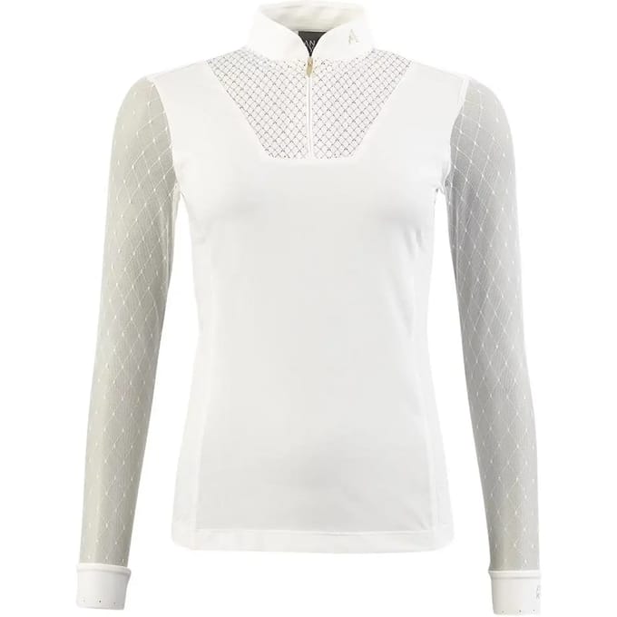 Dames wedstrijdpolo met lange mouwen ANKY ATP25202