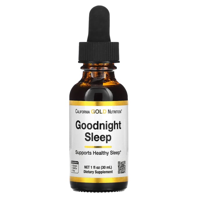 California Gold Nutrition, Bonne nuit de sommeil, 1 fl oz (30 ml)