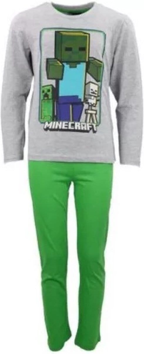 Minecraft pyjama - Maat 140 cm / 10 jaar