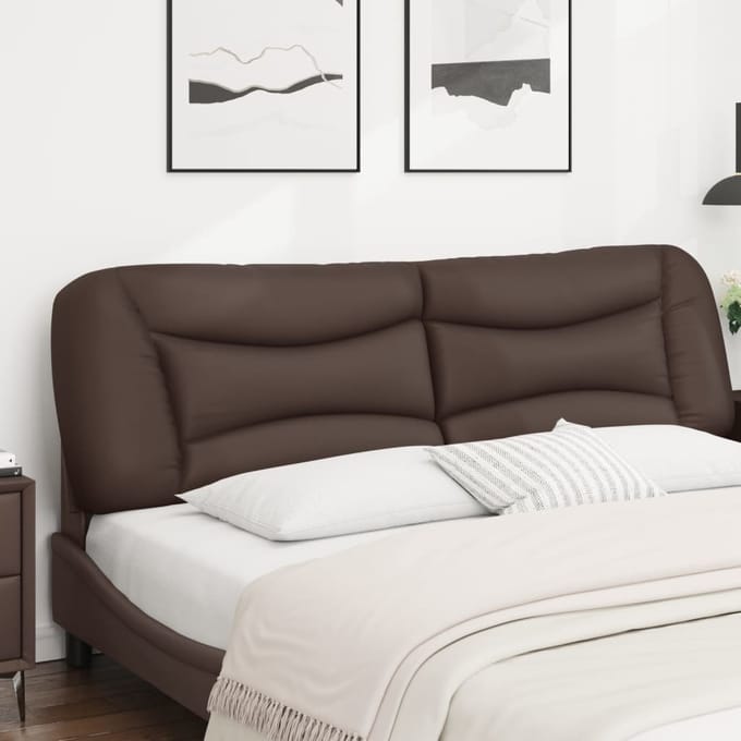 vidaXL - Hoofdbordkussen - "Hvar" - 180 - cm - kunstleer - bruin