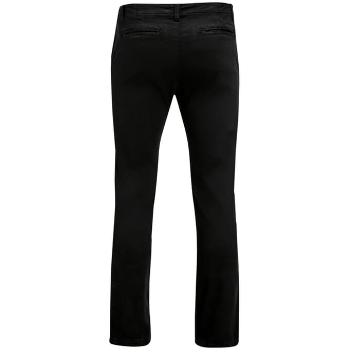 SOLS Heren Jules Chino Broek (Zwart)