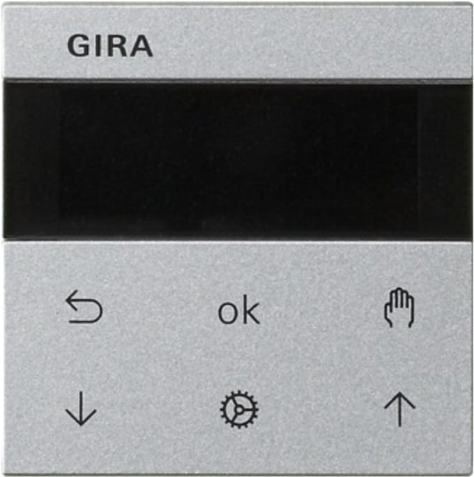 Gira S3000 Jal.-/Schakeltimer Display System 55 F Alu [536626], 5366 26