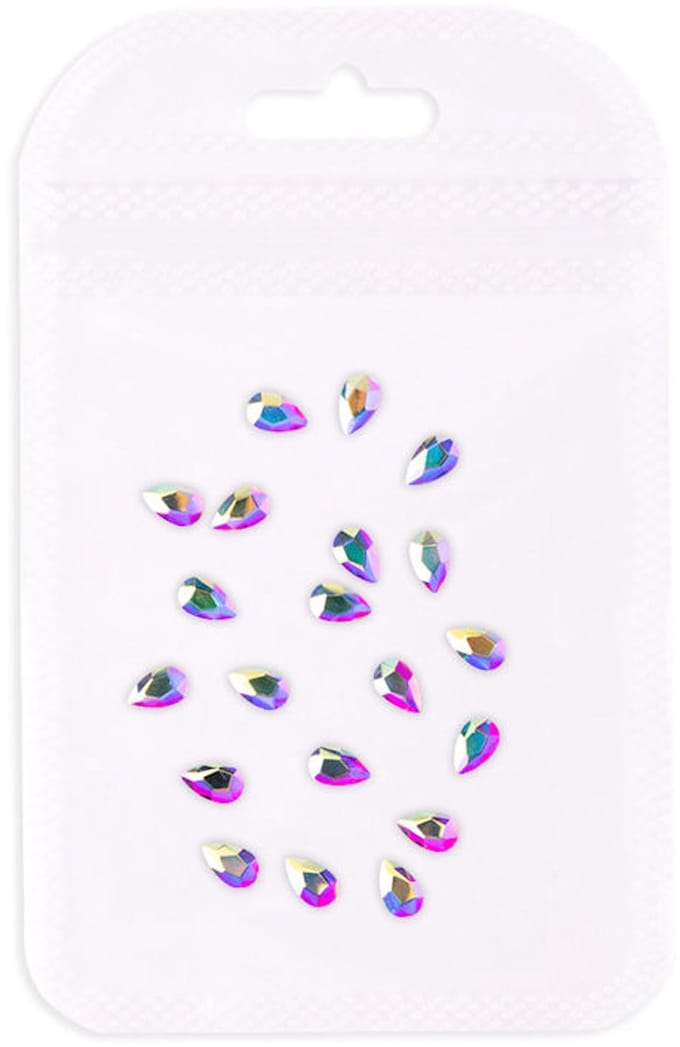 DRM Iriserende 3D Nageldecoratie Steentjes 20st. # 2
