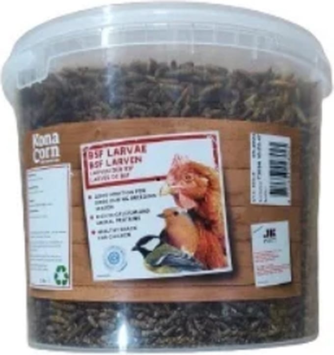 Konacorn BSF larven 5 liter