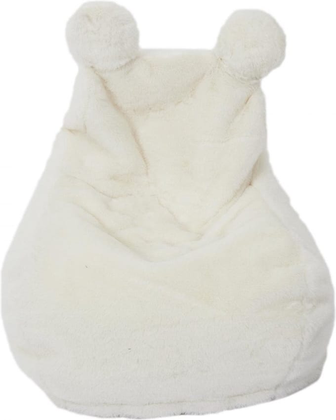 Zachte Fauteuil voor Kinderen - Wit