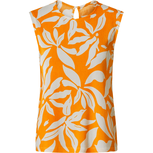 ESMARA Dames top met crinkle-look (Print, L (44/46))