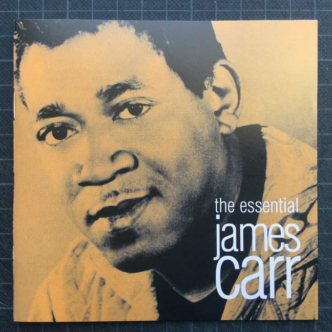 CD JAMES CARR - The Essential James Carr RE2060 Razor & Tie 1995 VS Soul/Funk Gebruikt gray