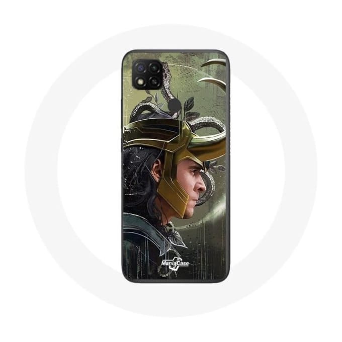 Coque pour Xiaomi Redmi 9C Loki Thor Ragnarok avec Casque Fanart Saison 1