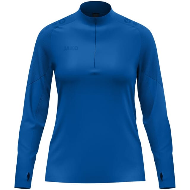 Jako Light Flow Ziptop Dames - Royal | Maat: S