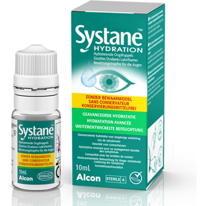 Systane™ Hydration Hydraterende Oogdruppels Zonder Bewaarmiddel 10