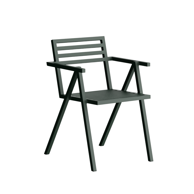 NINE 19 Outdoors Stapelbare stoel - green