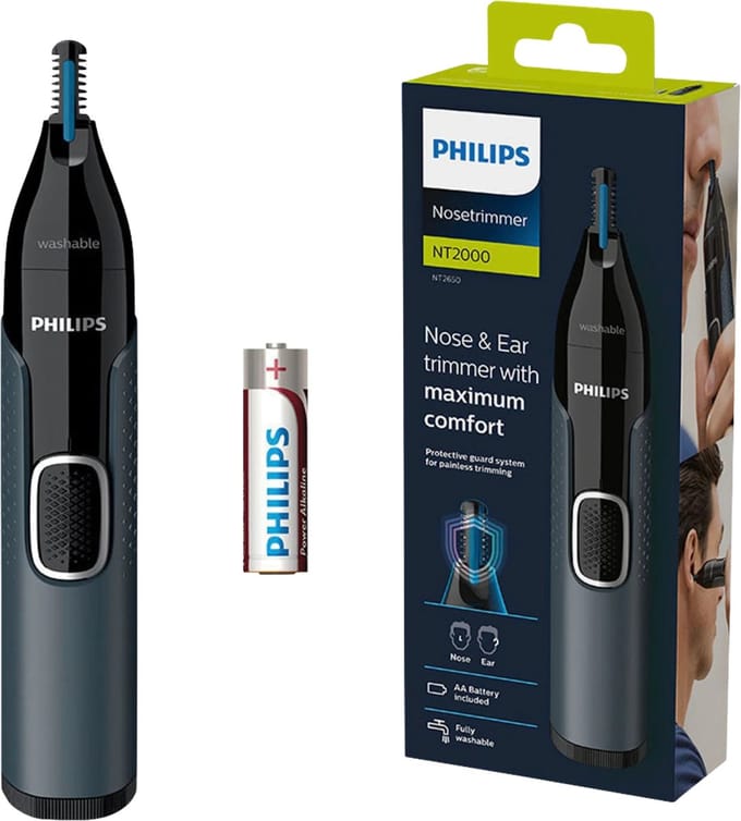 Philips 2000 series NT2650/16 precisietrimmer Zwart, Grijs