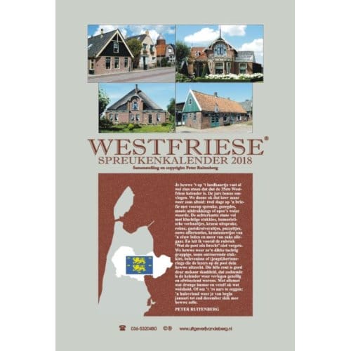 Westfriese Spreukenkalender 2018 - Peter Ruitenberg