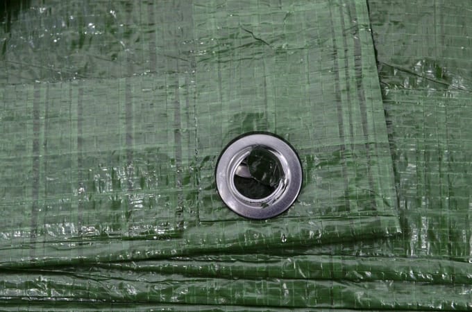 AWTOOLS AW68036 - Beschermzeil - 3x5 m - 90 g/m² - Groen