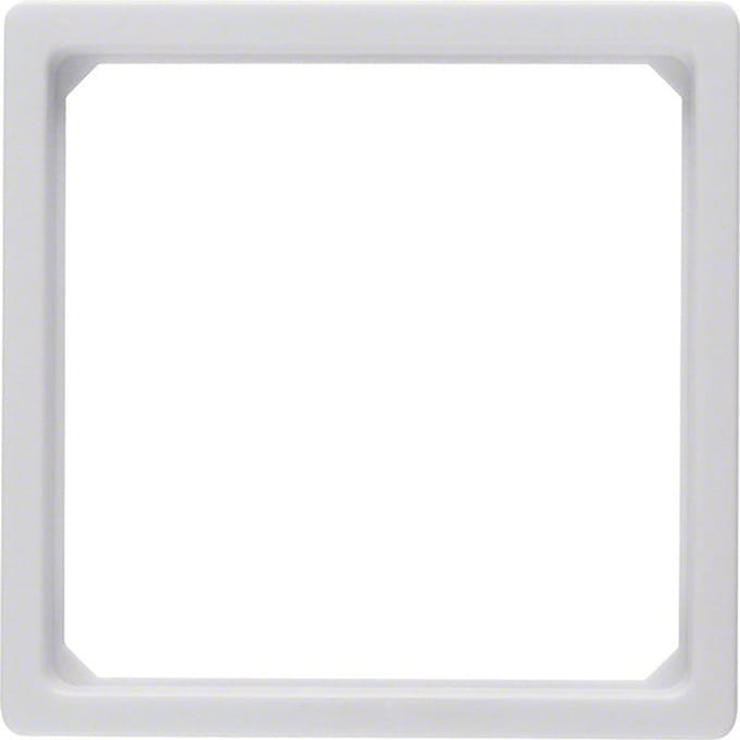 Hager Berker Adapterring Voor Centrale Plaat 50x50mm Polair Wit - 11096079 [5 stuks]