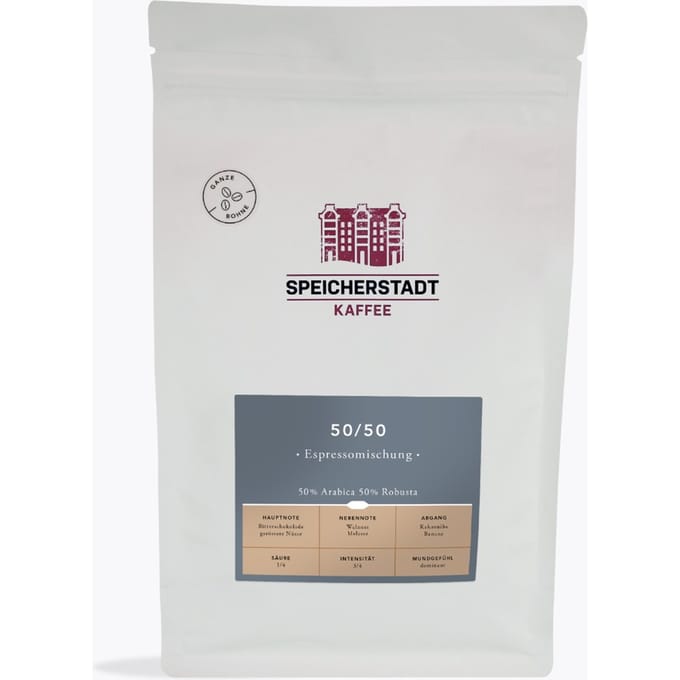 Speicherstadt 50/50 espressomelange 1kg