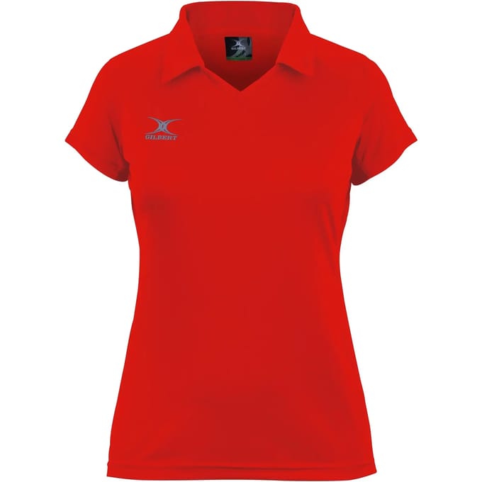 Gilbert Netball Eclipse Shirt Wmn - W 16 - Rood