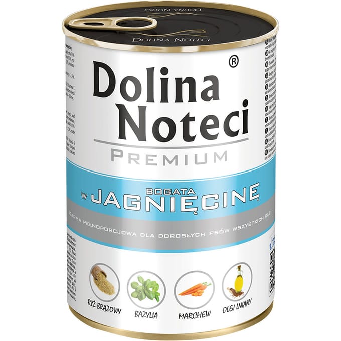 24x400g Dolina Noteci Premium Lam hondenvoer nat